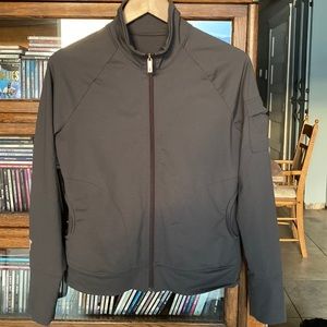 Lovely Active Wear Jacket. ‘T’ Logo - Size M/L